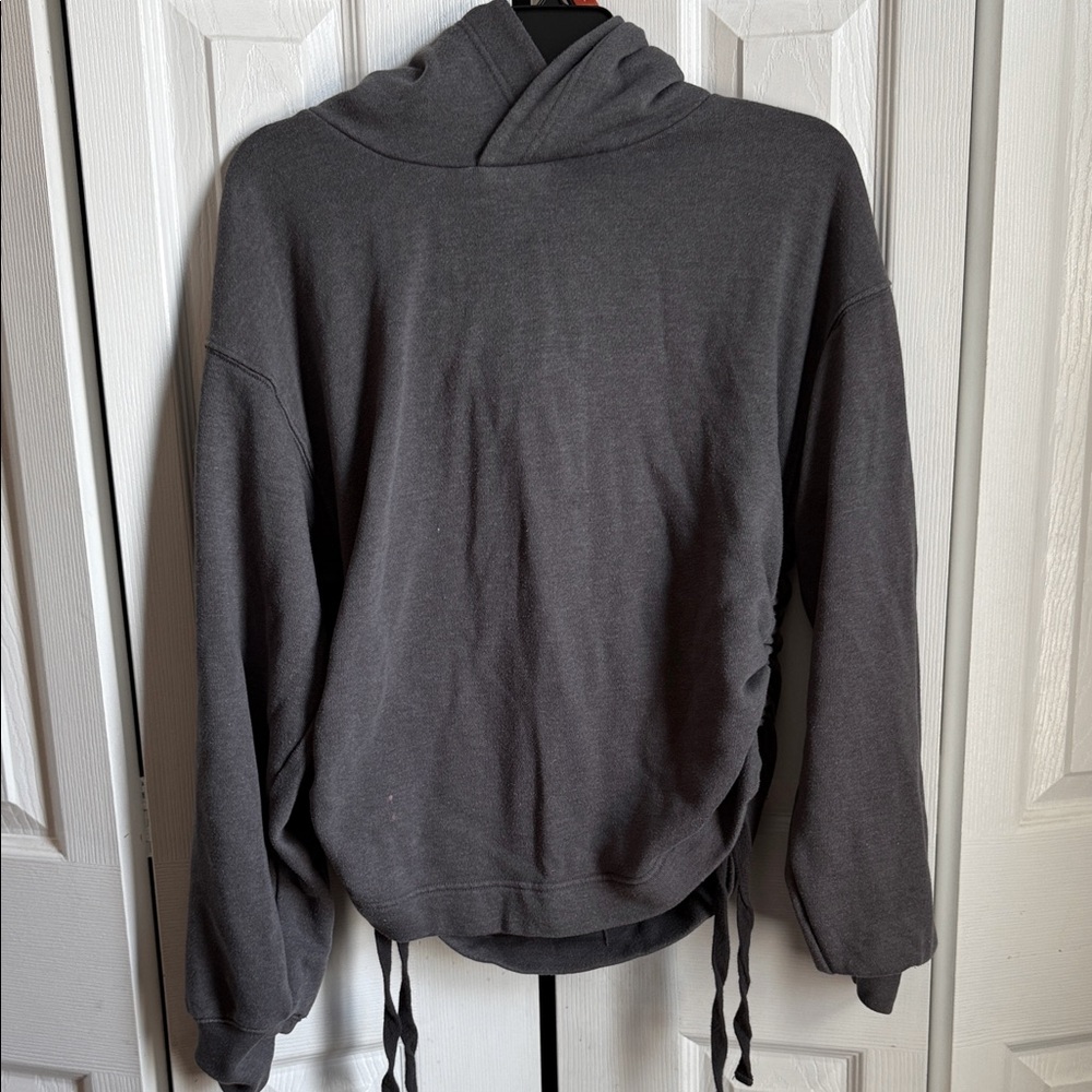 Aerie Charcoal Cowl Neck Sweater
